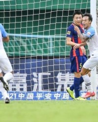 杏彩体育官网-【中超】蒂亚戈传射朱建荣2球 广州城4比2青岛止颓